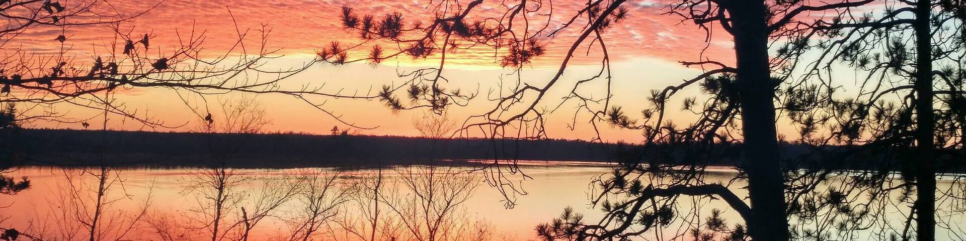 Sunset taken at our cabin by my SIL on October 22nd, 2016.