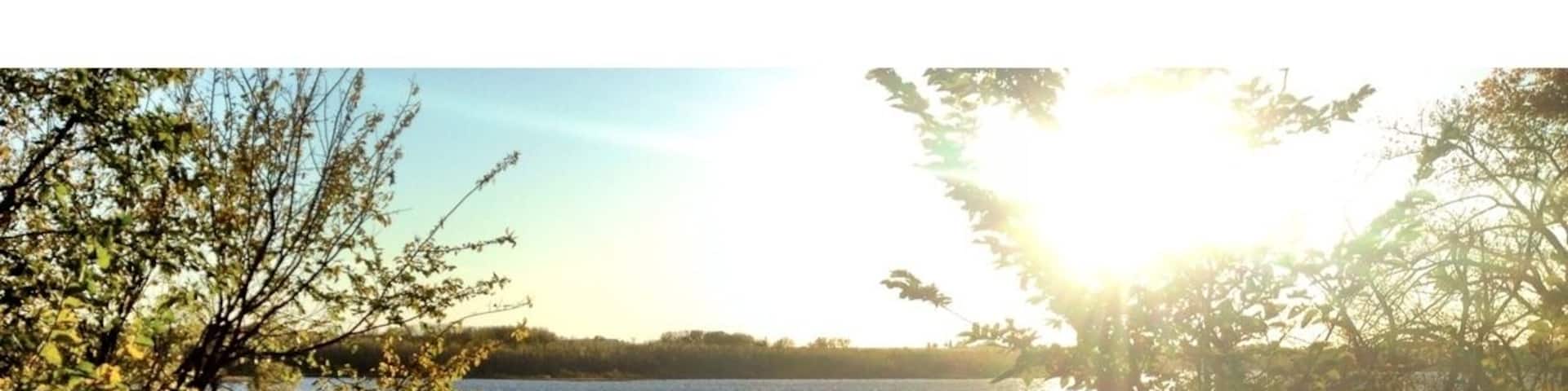 Location of Fort Renville, an early 19th century fur trading location along the shores of the Minnesota River.