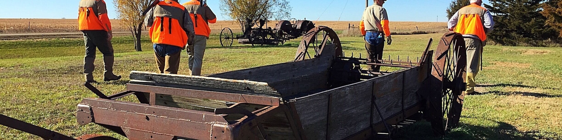 If you like hunting (pheasants) you can't beat this area of the country. Beautiful open spaces, great people, and for after the hunt one of the smallest town bars the "Reliance Bar". Weather can vary greatly -- last year -5 degrees and a ton of snow and this year mid-60s beautiful skies. Both are great fun in their own way.