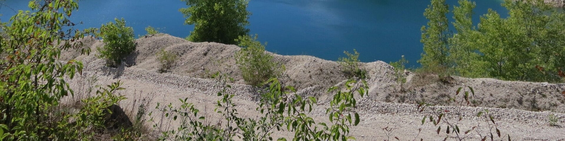 Take the Bugline Trail to see the Lannon Quarry.