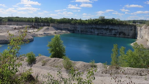 Take the Bugline Trail to see the Lannon Quarry.