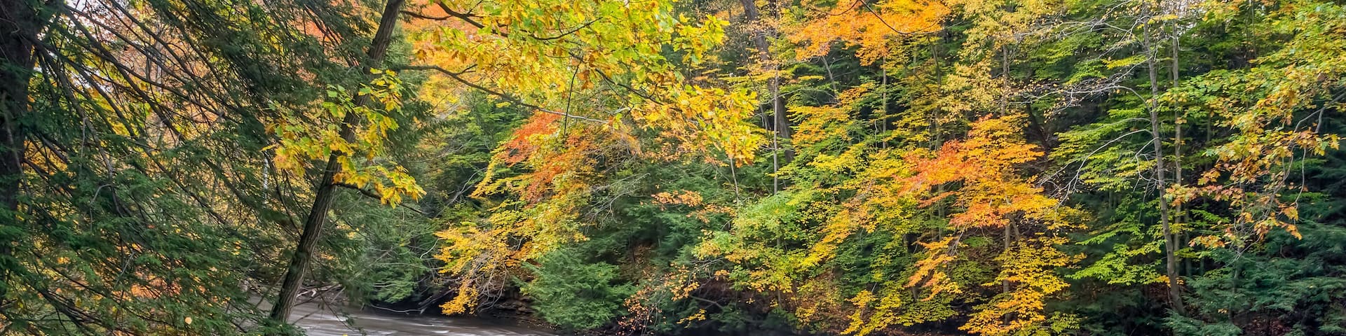 Squaw Rock Falls Autumn