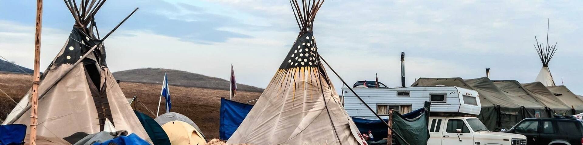 History being made at Standing Rock North Dakota.. tribal nations come together to protest DAPL