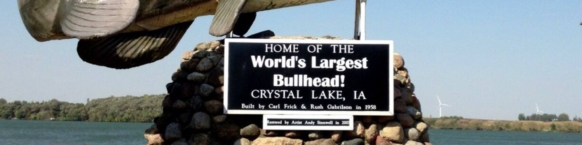 Home of the World's Largest Bullhead, don't miss this roadside attraction!
#TroverDetour