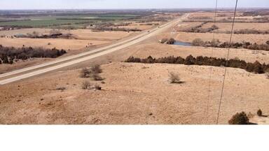 The view from the top of a 260' tower. :)