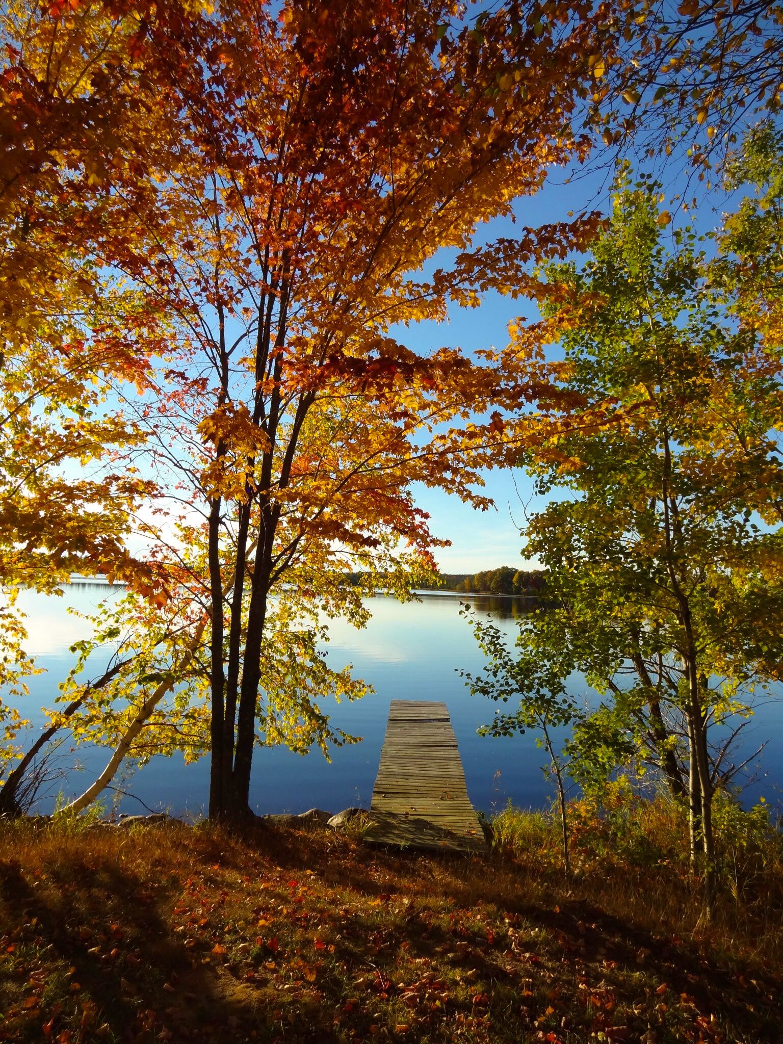 I grew up on this lake extra special in the fall with  the turning leaves