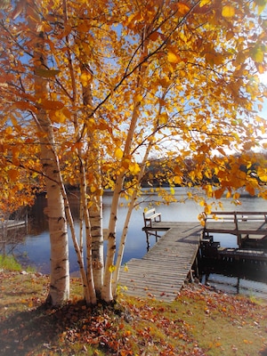 The Harrison Hills feature many small lakes and hills of maple and birch trees