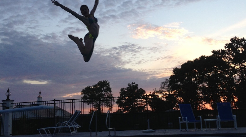 A little sunset swim -