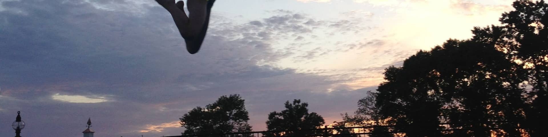 A little sunset swim -