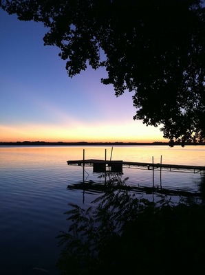 Hard to beat the sunsets on Lake Shetek, my second home ❤️