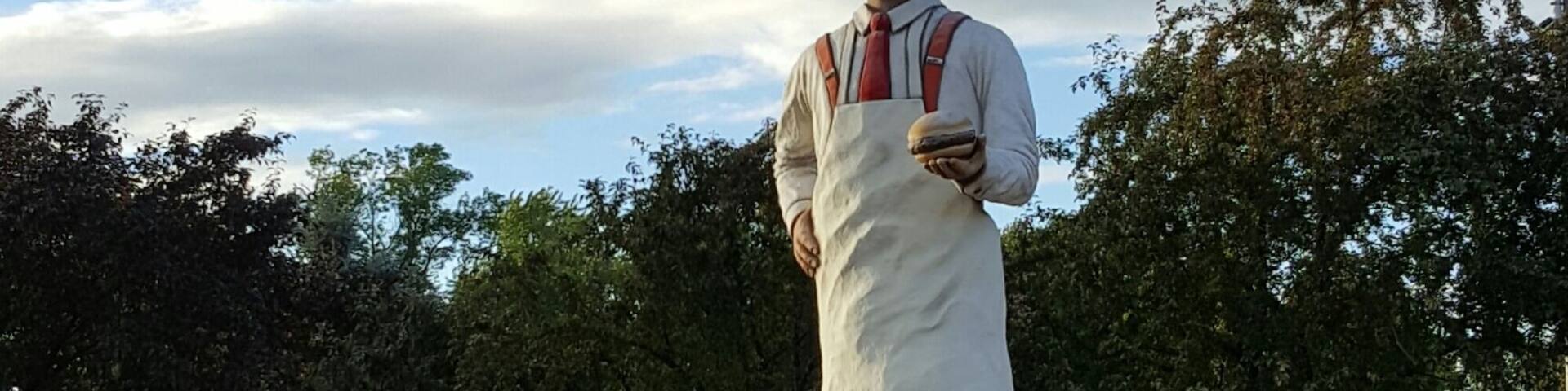 Home of the First & Largest hamburger 😃