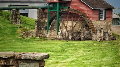 So close to where I grew up I always loved this waterwheel. I finally took the time to photograph it.
