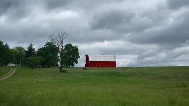 That barn off the highway!