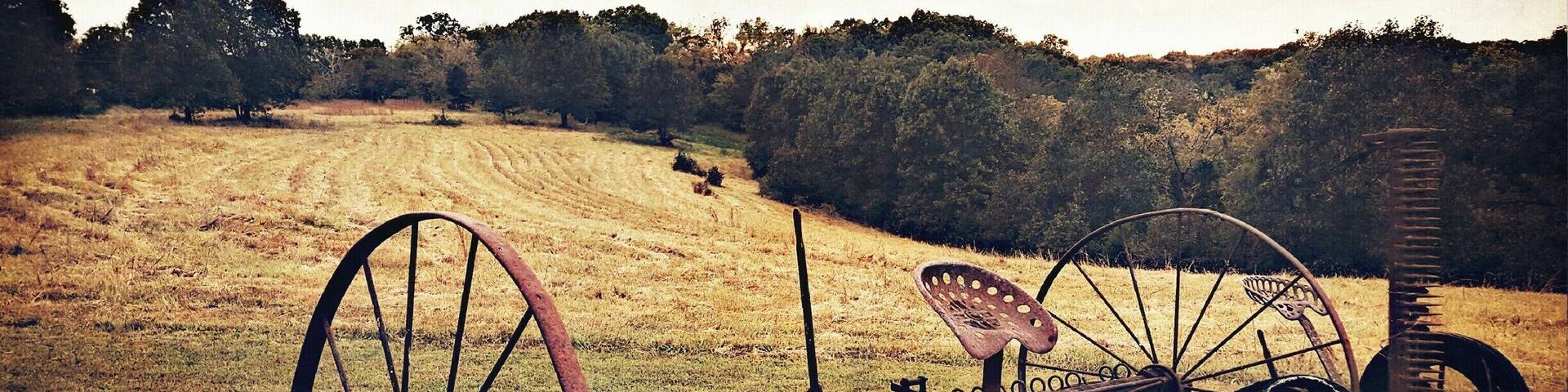 Just part of the beautiful land in the small Missouri town.