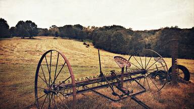 Just part of the beautiful land in the small Missouri town.