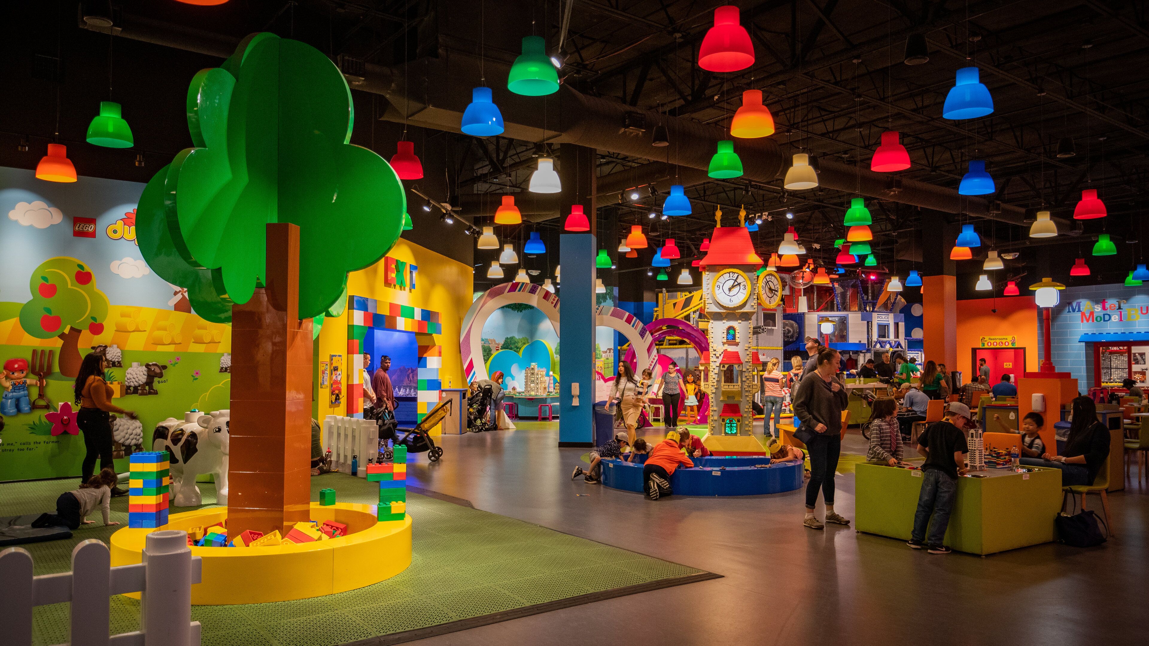 LEGOLAND® Discovery Center featuring a playground and interior views