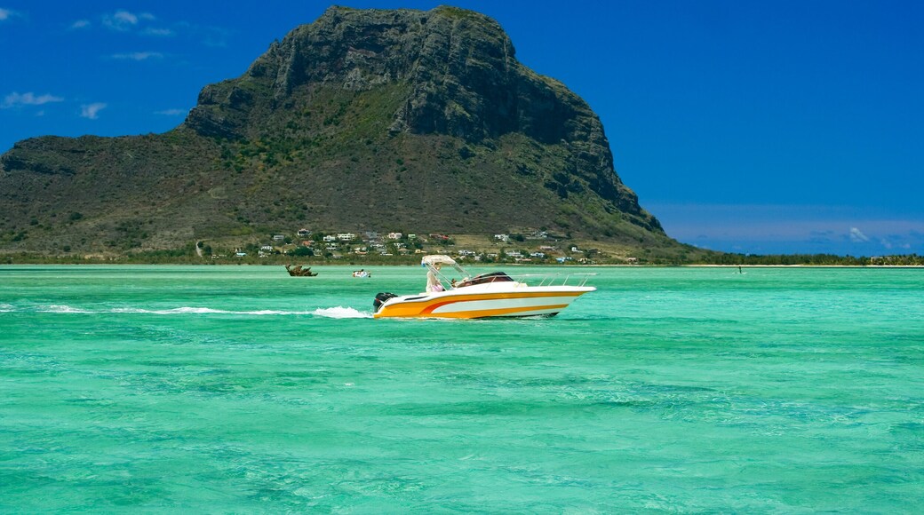 Le Morne Brabant mountain is a UNESCO heritage