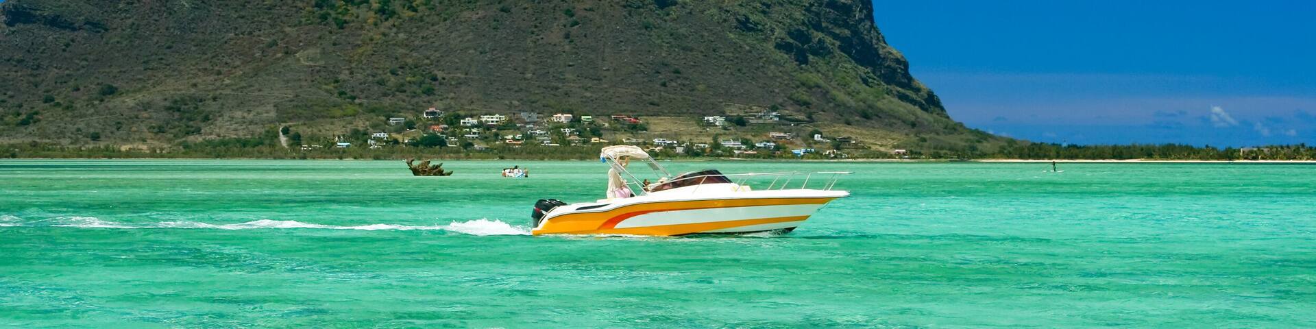 Le Morne Brabant mountain is a UNESCO heritage