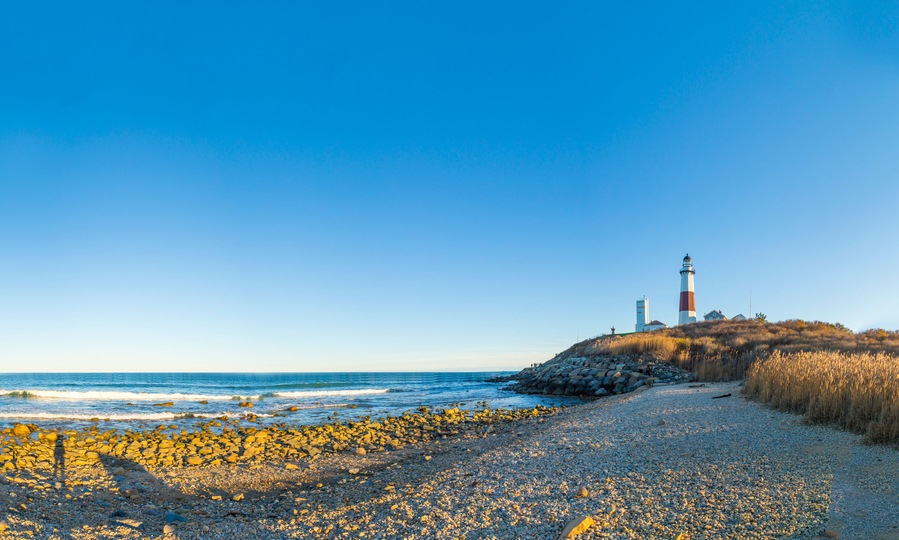 Montauk Point Light, Lighthouse, Long Island, New York, Suffolk County