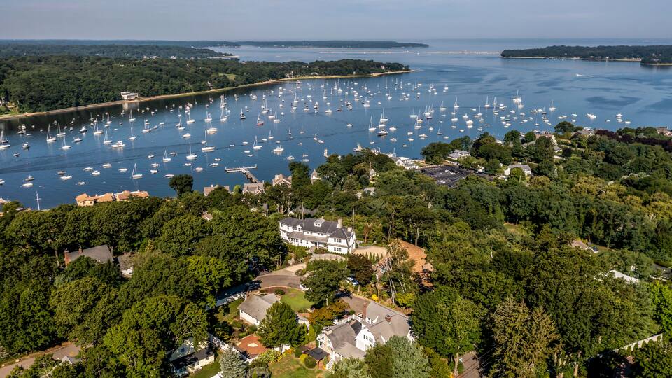 Northport Long Island Aerial View