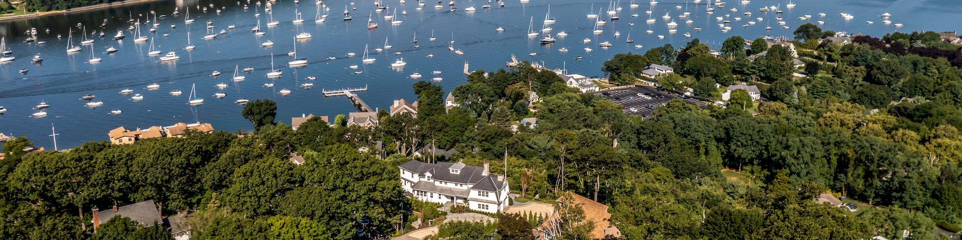 Northport Long Island Aerial View