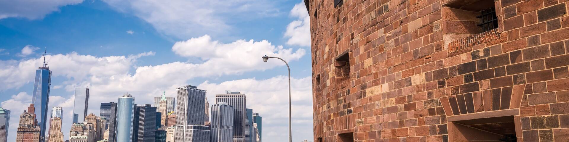 Lower Manhattan skyline from Governor's Island