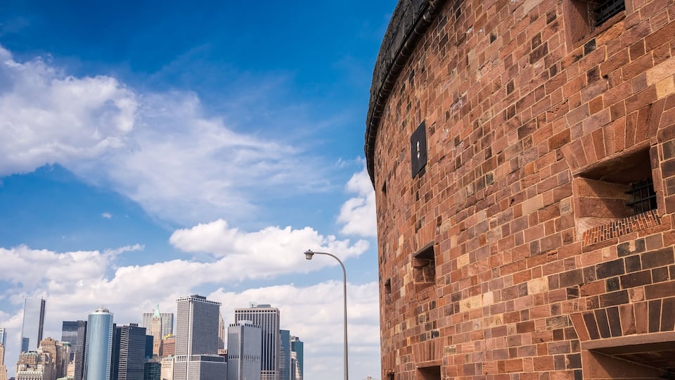 Lower Manhattan skyline from Governor's Island