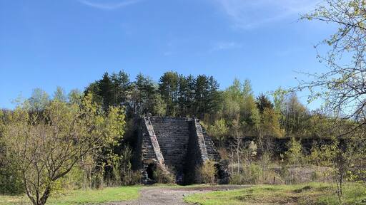 Very cool out of the way place in Syracuse it was the 1918 site of the ‘Salt Cities’ biggest explosions and tragedy. Today it looks like Mayan Ruins.
