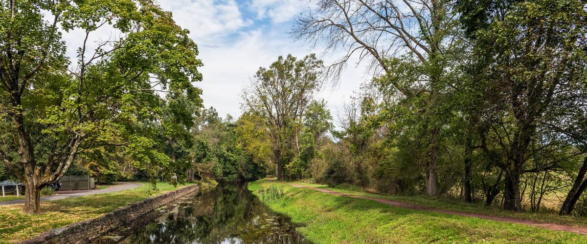 Scenic View Delaware Canal