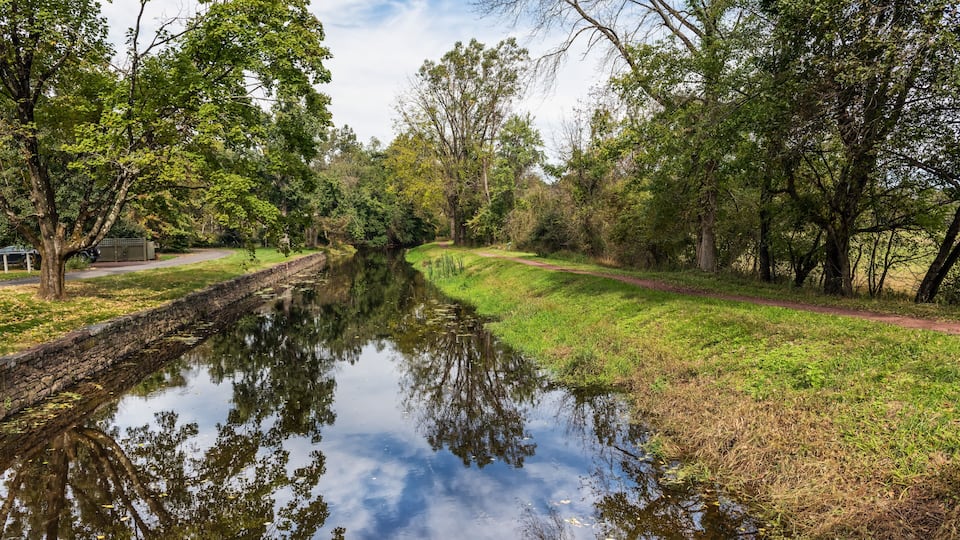 Scenic View Delaware Canal