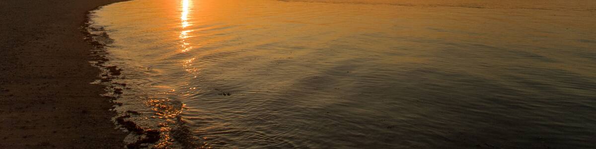 Sunset at Oyster Bay, NY