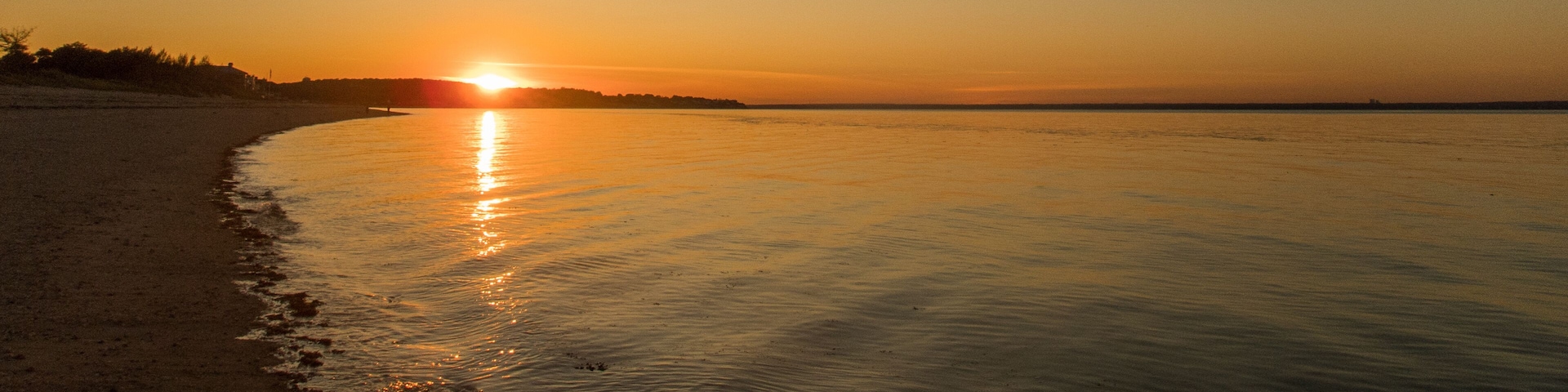 Sunset at Oyster Bay, NY