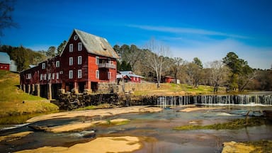 Millmore Mill at Shoulderbone Junction. Also known as: Baxter's Mill GA 16 & GA 77 NW of Sparta, GA. 200 + year old grist mill in Hancock County, GA