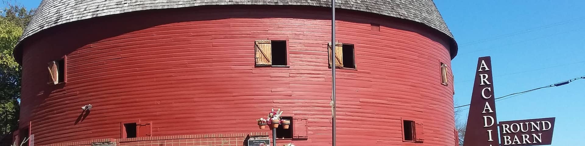 View from the outside.