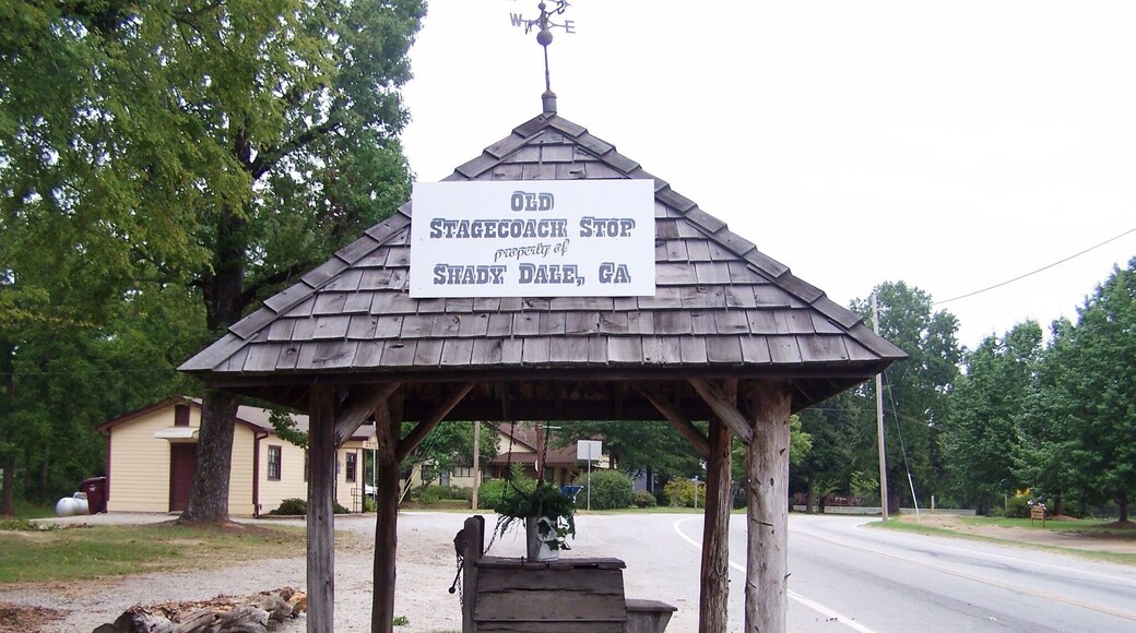 Shady Dale is a town in Jasper County, Georgia, United States. The population was 242 at the 2000 census.