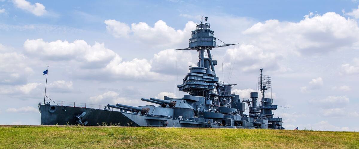 The Famous Dreadnought Battleship Texas