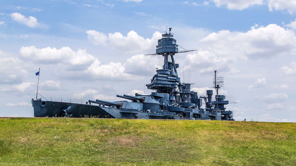 The Famous Dreadnought Battleship Texas