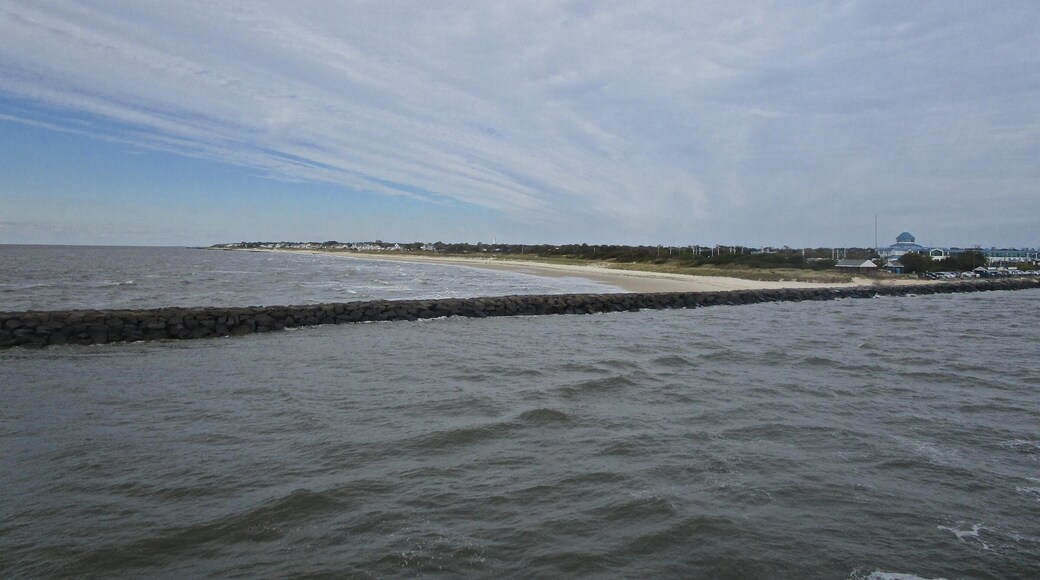 M6AXJH View of West Cape May, New Jersey, from the Cape May to Lewes (Delaware) ferry.