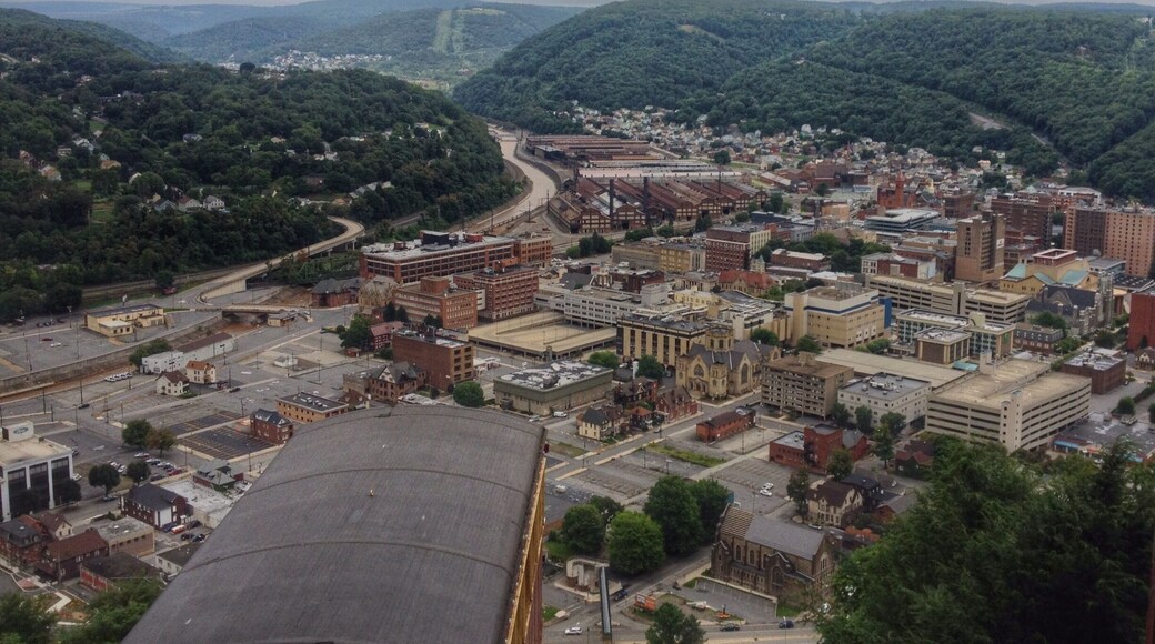 Overlooking downtown Johnstown