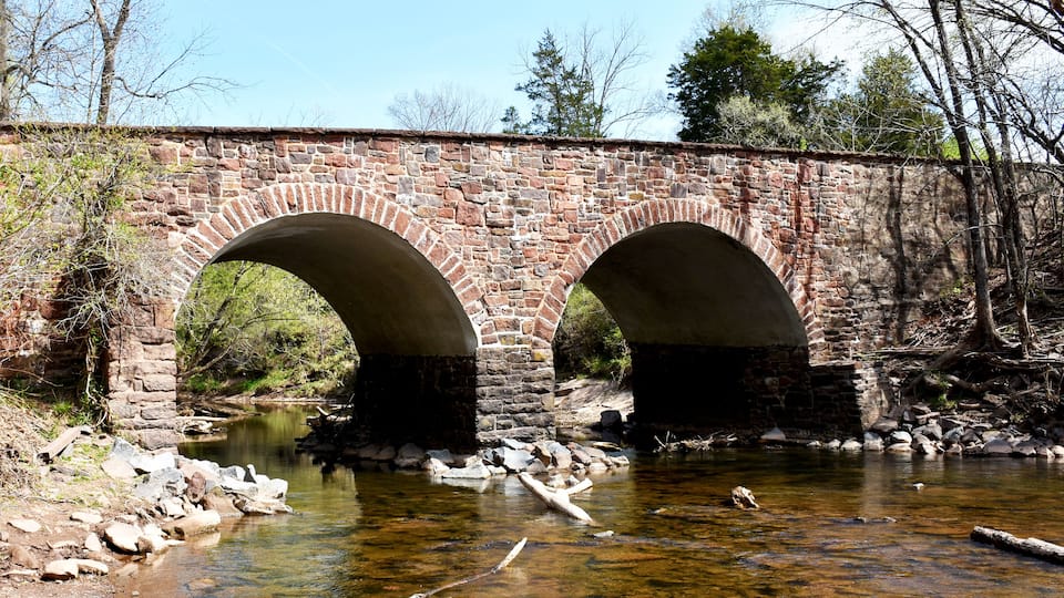 The Stone Bridge at Manassas National Battlefield Park, Virginia
