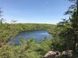 West Pond view from Abraham Hewitt hike (blue white yellow trail )