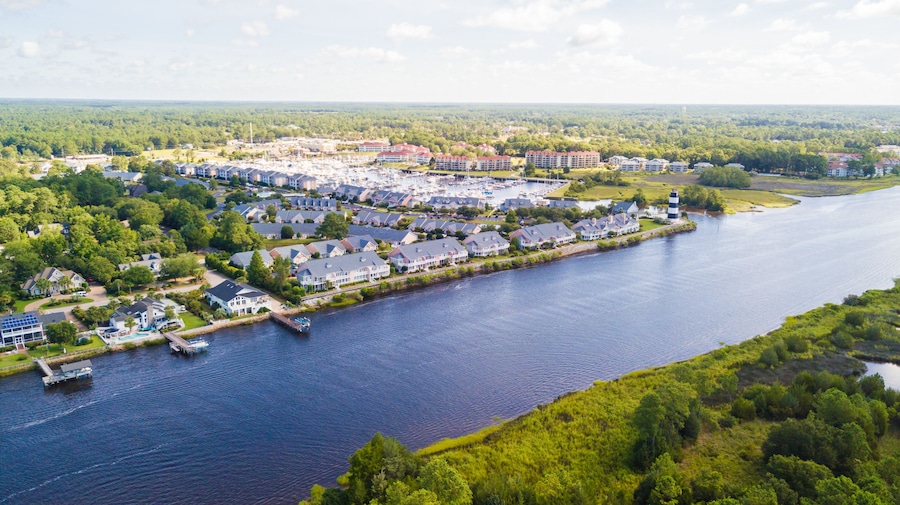 Intercoastal waterway