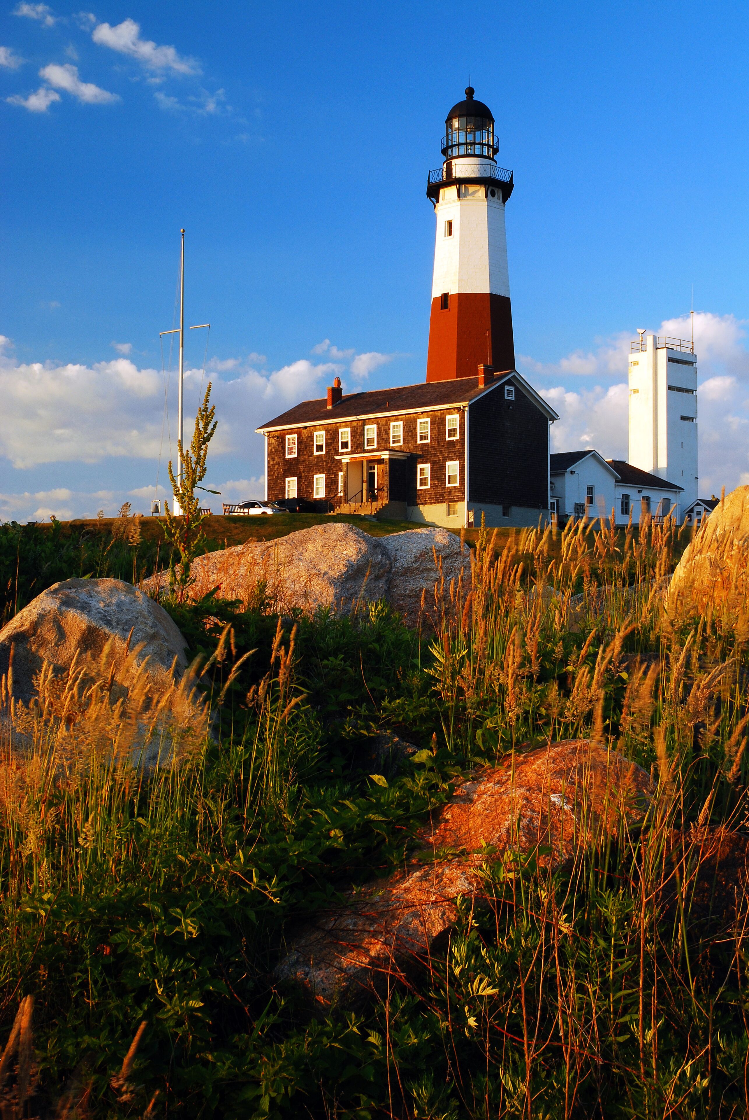 Montauk Point Light is one of the Oldest Lighthouse in America and stands at the eastern most point of Long Island