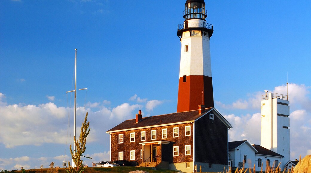 Montauk Point Light is one of the Oldest Lighthouse in America and stands at the eastern most point of Long Island