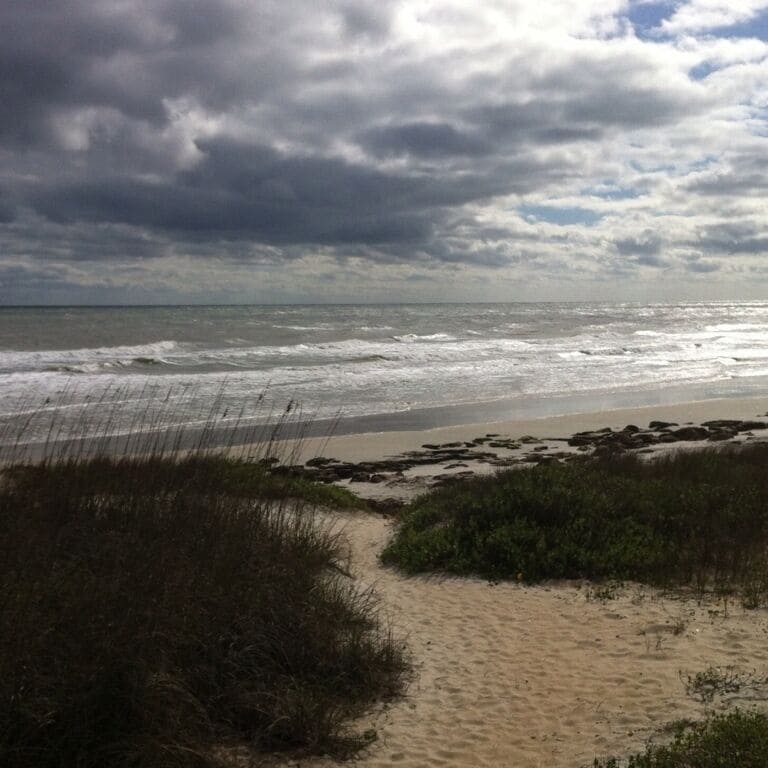 A very nice stretch of beach and boardwalk. There's usually not a lot of people around. Makes for a nice morning or late evening stroll. 