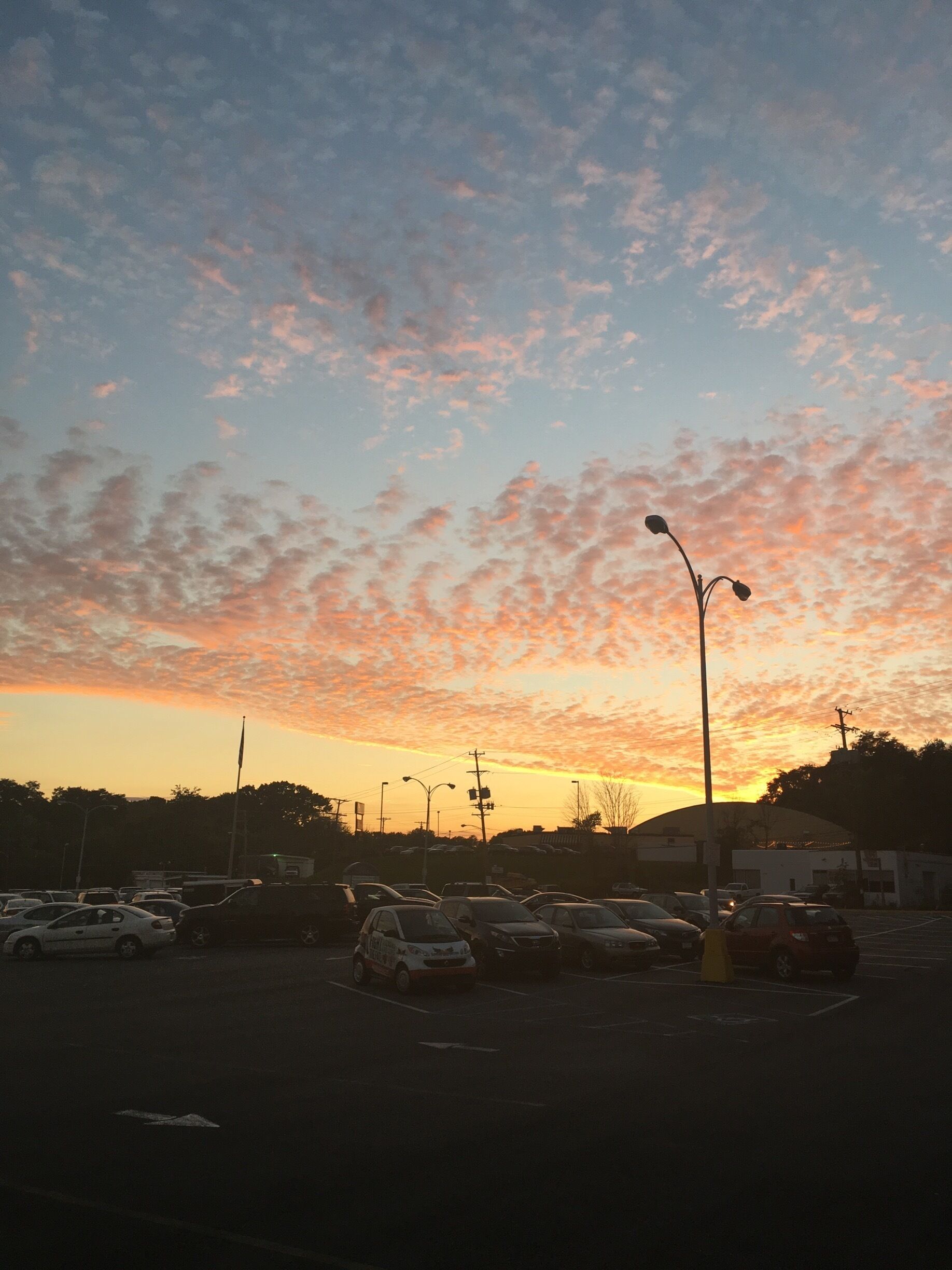 View after a fun stop at recording studio Fire K Studios!  #recordingstudio #music #recording #pittsburgh #sunset