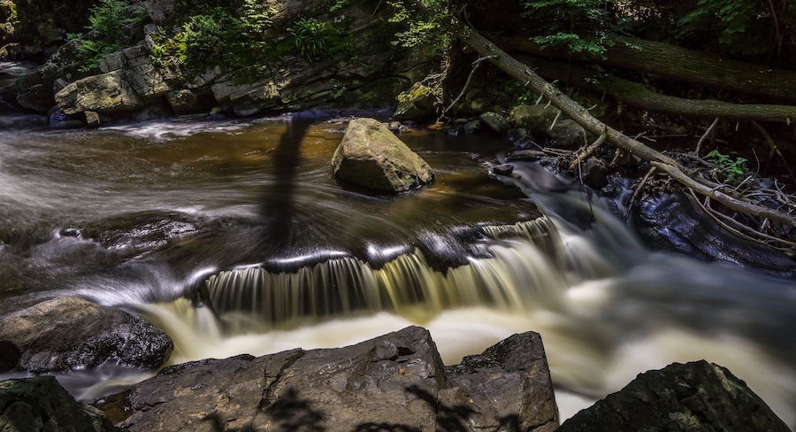 Waterfall on The Black River, Long Valley, New Jersey