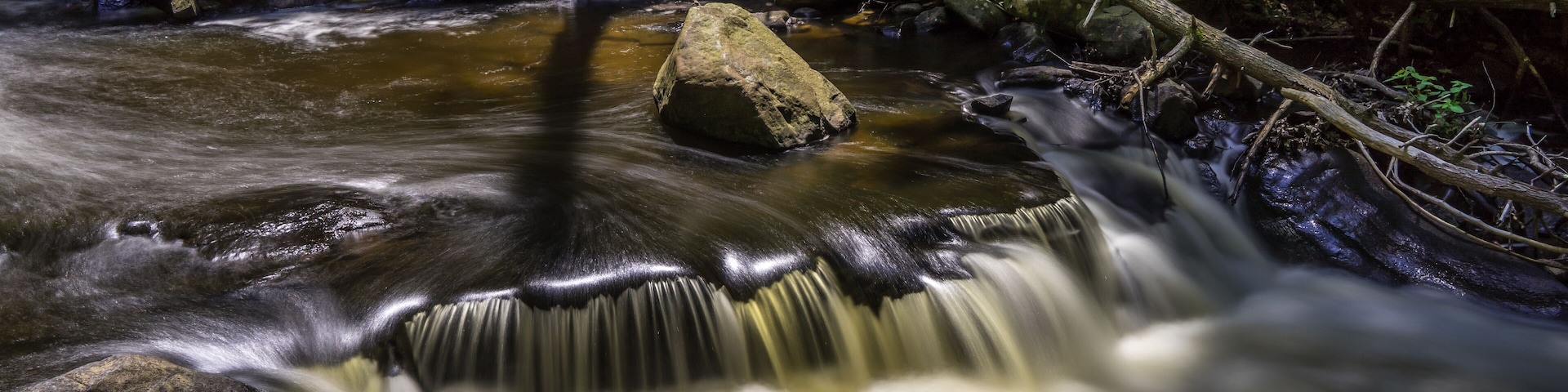 Waterfall on The Black River, Long Valley, New Jersey
