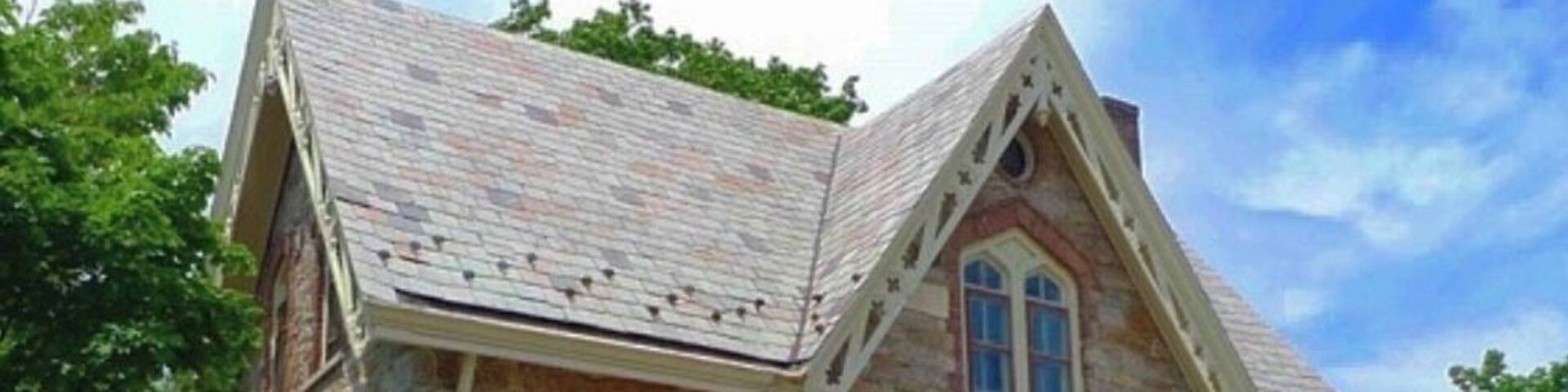 Beautiful haunted house