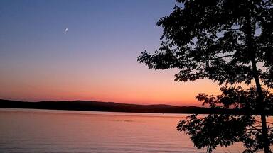 Chasing sunsets in Maine during the first Fall weekend 😍😍